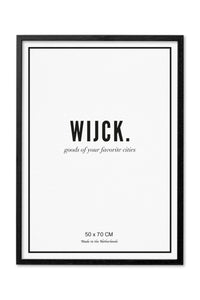 WIJCK. INTERIOR BLACK FRAME 50x70 BLACK