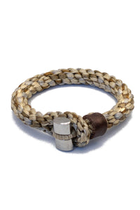 BRAHMAN BRACELET COBRA 10MM L-BROWN