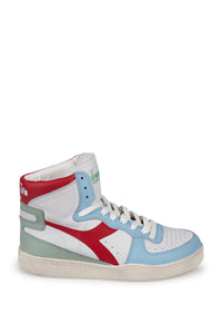 DIADORA SHOES MI BASKET USED WHITE