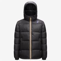 K-WAY JACKET CLAUDE HEAVY WARM BLACK