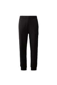 CP Company Jogging Pants Diagonal Raised Fleece Lens Sweatpants Black