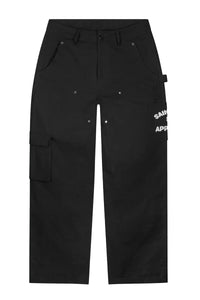 Saint Blanc JEANS DOUBLE KNEE CARTER PANTS BLACK