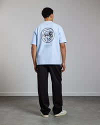AEDEN T-SHIRT CHARRO TEE L-BLAUW
