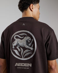 AEDEN T-SHIRT CHARRO TEE BRUIN