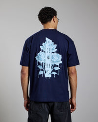 AEDEN T-SHIRT CLYRA TEE D-BLAUW