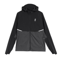 ON RUNNING JOGGING TOP CORE JACKET ZWART - ZILVER