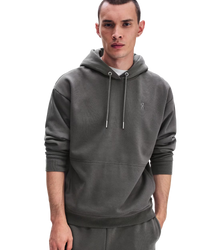 ON RUNNING SWEATER CLUB COLLECTIVE HOODIE M-GRIJS