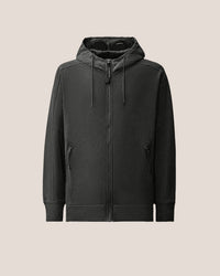 CP COMPANY JOGGING TOP DIAGONAL RAISED FLEECE GOGGLE ZIP D-GRIJS