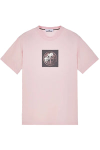 STONE ISLAND T-SHIRT 80152NS83 PINK