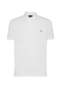 PEUTEREY POLO MEZZOLA 01 WHITE