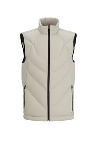 HUGO BOSS BODYWARMER V_TITANIUM L-BROWN