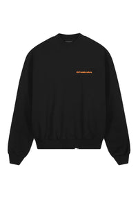 Don't Waste Culture Sweater Matte Black