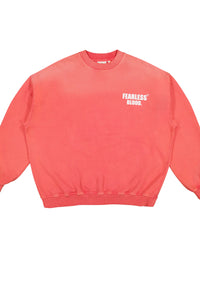 Fearless Blood SWEATER FB-CREW-02 RED