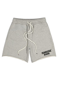 Fearless Blood Shorts Grey