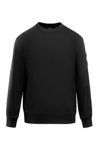 MOOSE KNUCKLES SWEATER HARTSFIELD CREW BLACK