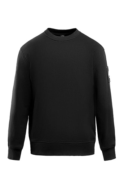 MOOSE KNUCKLES SWEATER HARTSFIELD CREW BLACK – Tip de Bruin