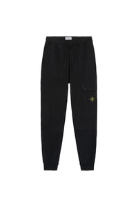 STONE ISLAND JOGGING PANTS 811564020 BLACK