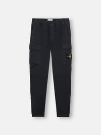 STONE ISLAND PANTS 8115313L1 BLACK