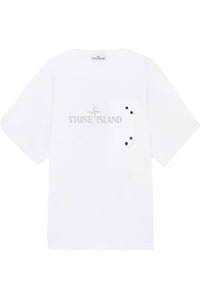 STONE ISLAND T-SHIRT 811521079 WHITE