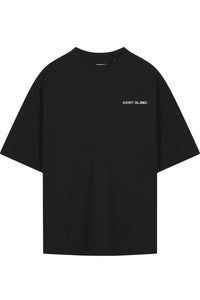 Saint Blanc T-SHIRT BLANC TEE BLACK