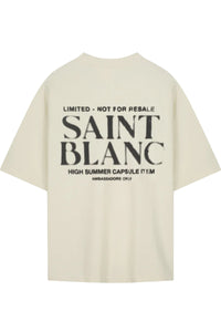 Saint Blanc T-SHIRT LIMITED TEE OFF WHITE