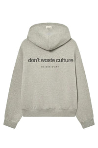 Don't Waste Culture Sweater Ray L-Gray