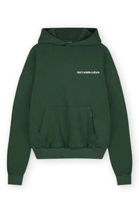 DONT WASTE CULTURE SWEATER RAY D-GREEN