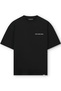 Don't Waste Culture T-Shirt Cleo Black