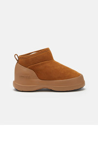 Moon Boot Shoes MB Luna Low Boot Suede L-Brown