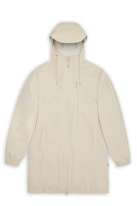 RAINS JACKET LONG STORM BREAKER BEIGE