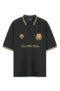 Don't Waste Culture Polo Diego Football Jersey Black