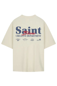 Saint Blanc T-SHIRT CREATIVE DEPT T-SHIRT OFF WHITE