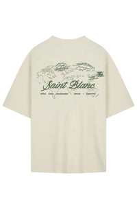 Saint Blanc T-SHIRT OFFICE MERCH T-SHIRT OFF WHITE