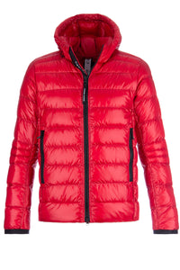 CANADA GOOSE JACKET CROFTON HOODY RED