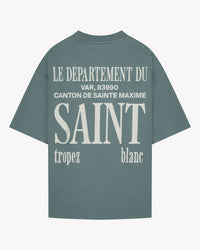 Saint Blanc T-SHIRT CANTON 83 GREY