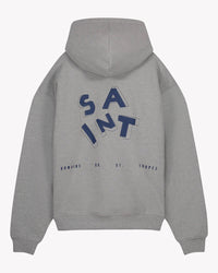 Saint Blanc SWEATER DOMAINE HOODIE L-GREY