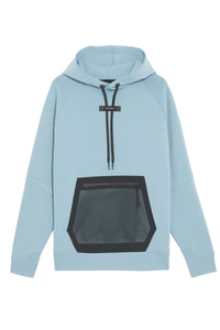 ON RUNNING JOGGING TOP HOODIE BLUE