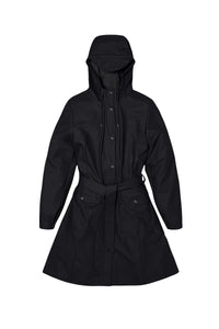 RAINS CURVE W JACKET BLACK