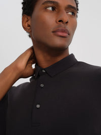 DADADO POLO BAMBU POLO SHORT SLEEVE GREY