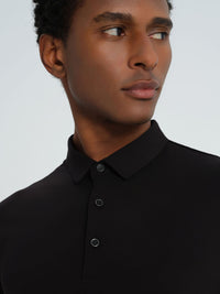 DADADO POLO BARI POLO SHORT SLEEVE BLACK