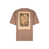 AEDEN T-SHIRT MORPH TEE Ov.Brown