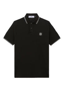 STONE ISLAND POLO 22002SC S0018 BLACK
