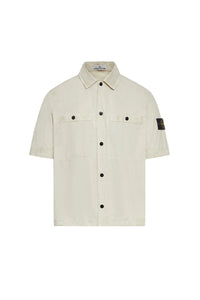 STONE ISLAND SHIRT 1200029 S00WN L-BROWN