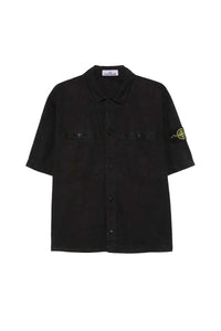 STONE ISLAND SHIRT 1200029 S00WN BLACK