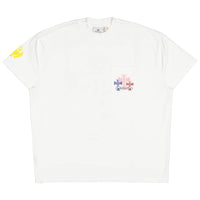 Fearless Blood T-SHIRT CROSS WHITE