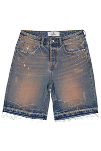 Fearless Blood Short FB-Denim Shorts Blue