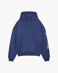 Saint Blanc Sweater Chain Hoodie Blue