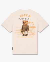 BARON FILOU T-SHIRT IBIZA OVERSIZED BACKPRINT CXIII FILOU WHITE