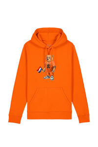 BARON FILOU SWEATER HOODIE FILOU CLXI ORANGE