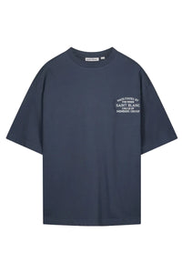Saint Blanc T-SHIRT INNER CIRCLE T-SHIRT BLUE